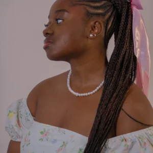 Postiche fini My Haven Beauty – longueur 18 pouces – vue portée